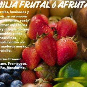 Frutales o Afrutadas