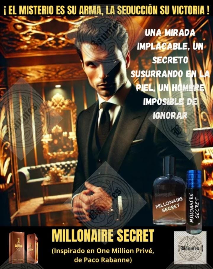 MILLONAIRE SECRET (Inspirado en One Million Privé de Paco Rabanne)