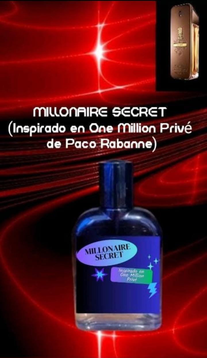 MILLONAIRE SECRET (Inspirado en One Million Privé de Paco Rabanne) - Imagen 4